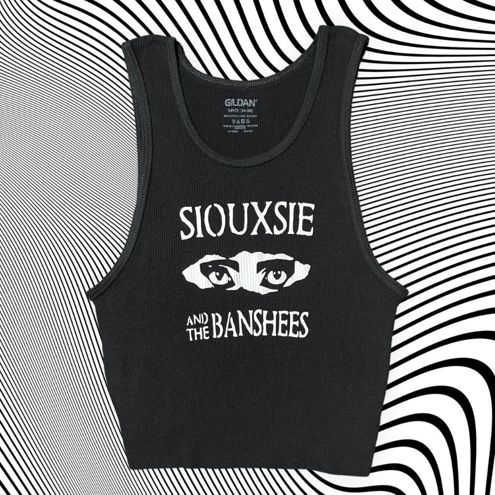 Siouxsie and the Banshees Unisex Cropped Tank